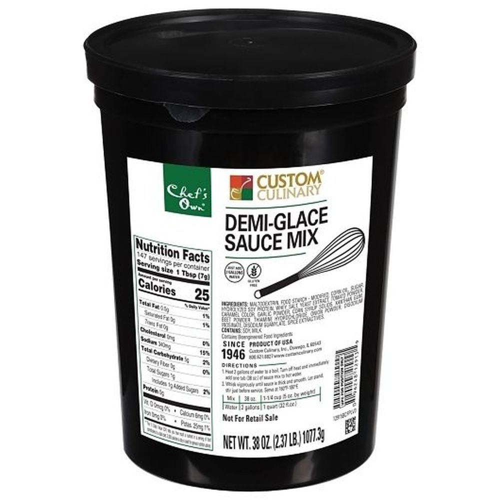 True Foundations Demi Glace Sauce Mix, 38 Ounce -- 4 per case
