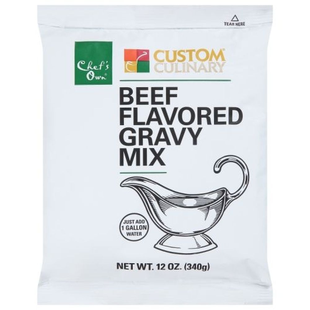 Chefs Own Beef Flavored Gravy Mix, 12 Ounce -- 8 per case