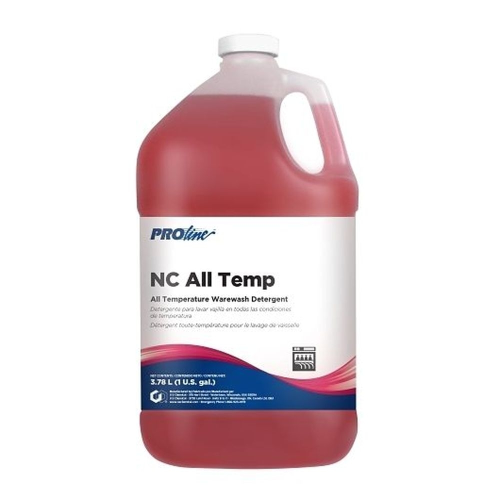 Proline NC All Temperature Warewash Detergent, 1 Gallon -- 4 per case