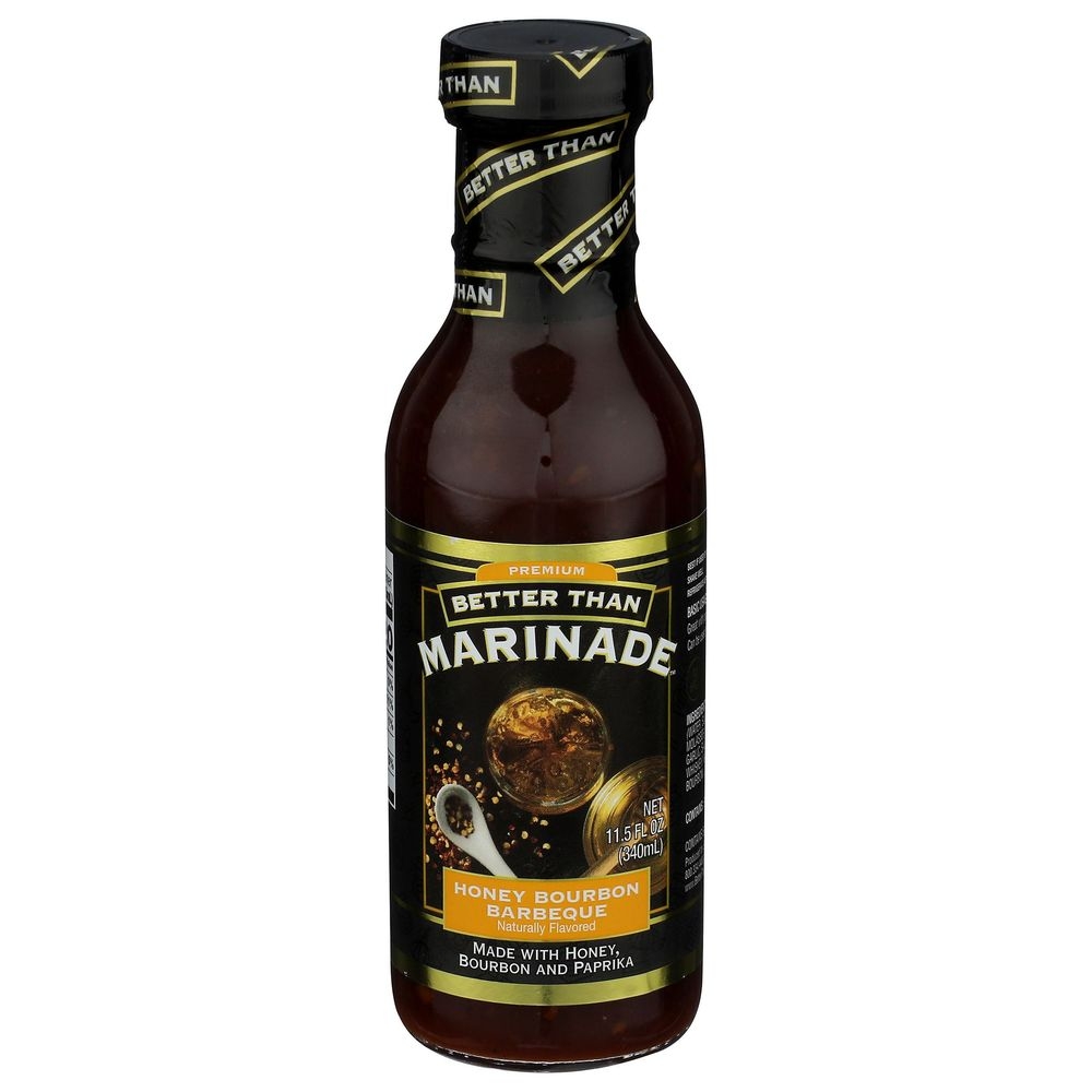 Better Than Marinade Premium Honey Bourbon Barbeque Marinade, 11.5 Ounce -- 6 per case
