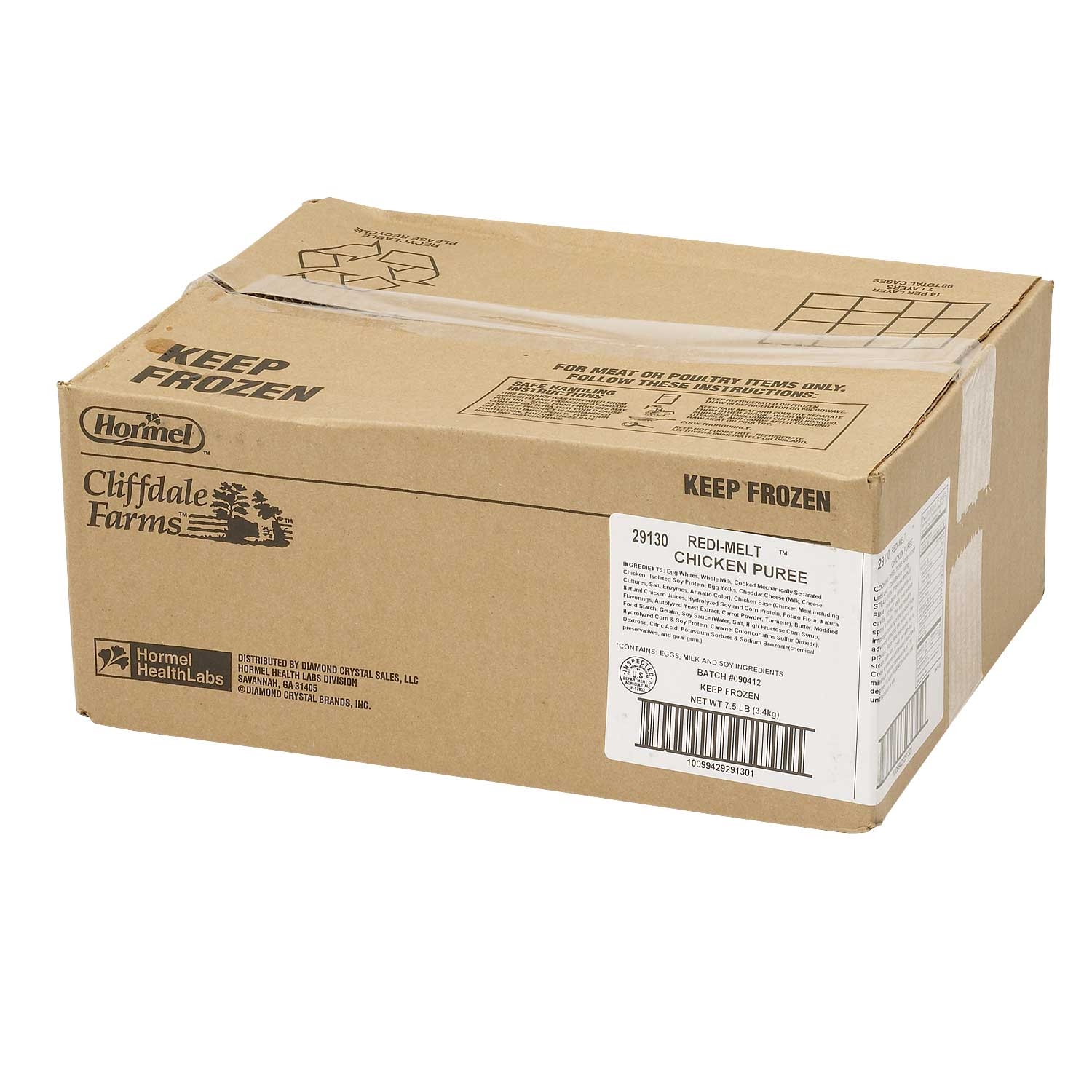 Hormel Healthlabs Cliffdale Farms Redi-Melt Chicken Breast, 3 Ounce -- 40 per case