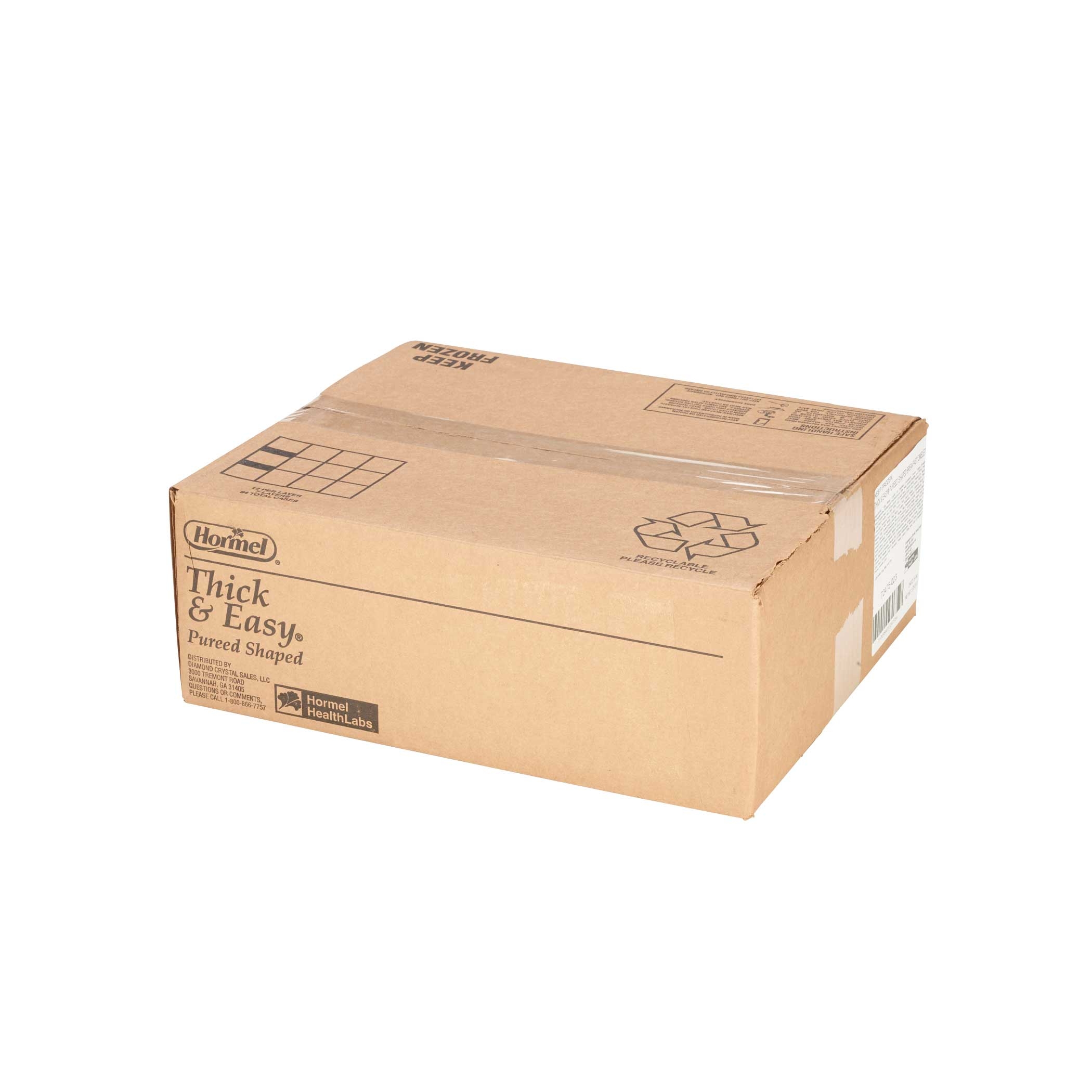 Hormel Healthlabs Thick and Easy Pureed Shaped Omelet, 2.5 Ounce -- 24 per case.