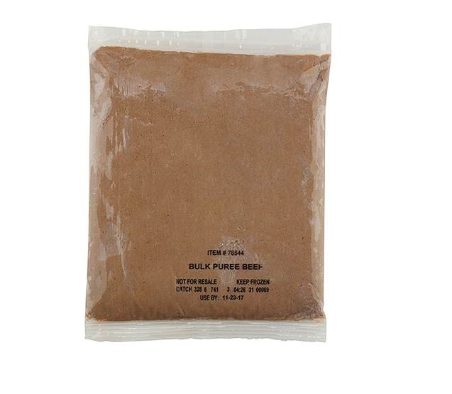 Hormel Healthlabs Thick and Easy Puree Beef -- 6 per case.