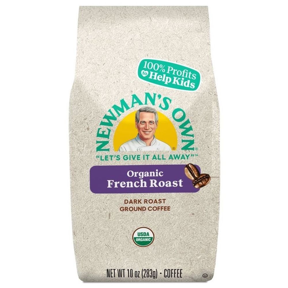 Newmans Own French Roast Ground Coffee, 10 Ounce -- 6 per case