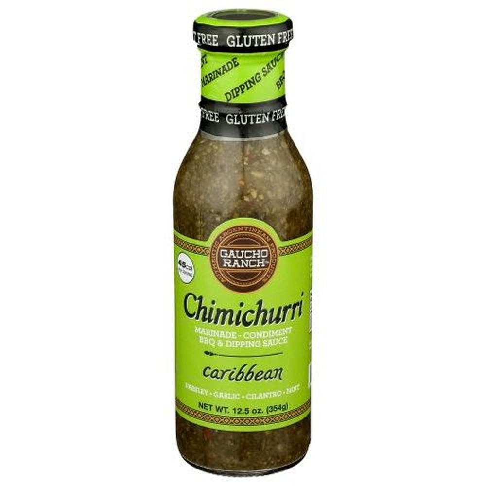 Gaucho Ranch Caribbean Chimichurri Sauce, 12.5 Ounce -- 6 per case