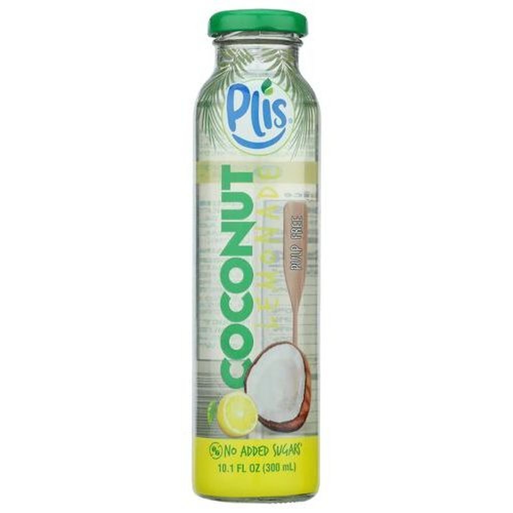 Plis Pulp Free Coconut Lemonade, 10.1 Fluid Ounce -- 12 per case