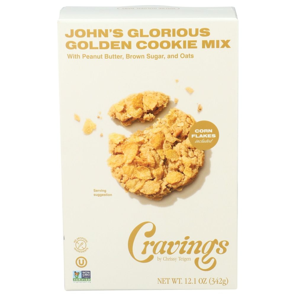 Cravings by Chrissy Teigen Johns Glorious Golden Cookie Mix, 12.1 Ounce -- 6 per case