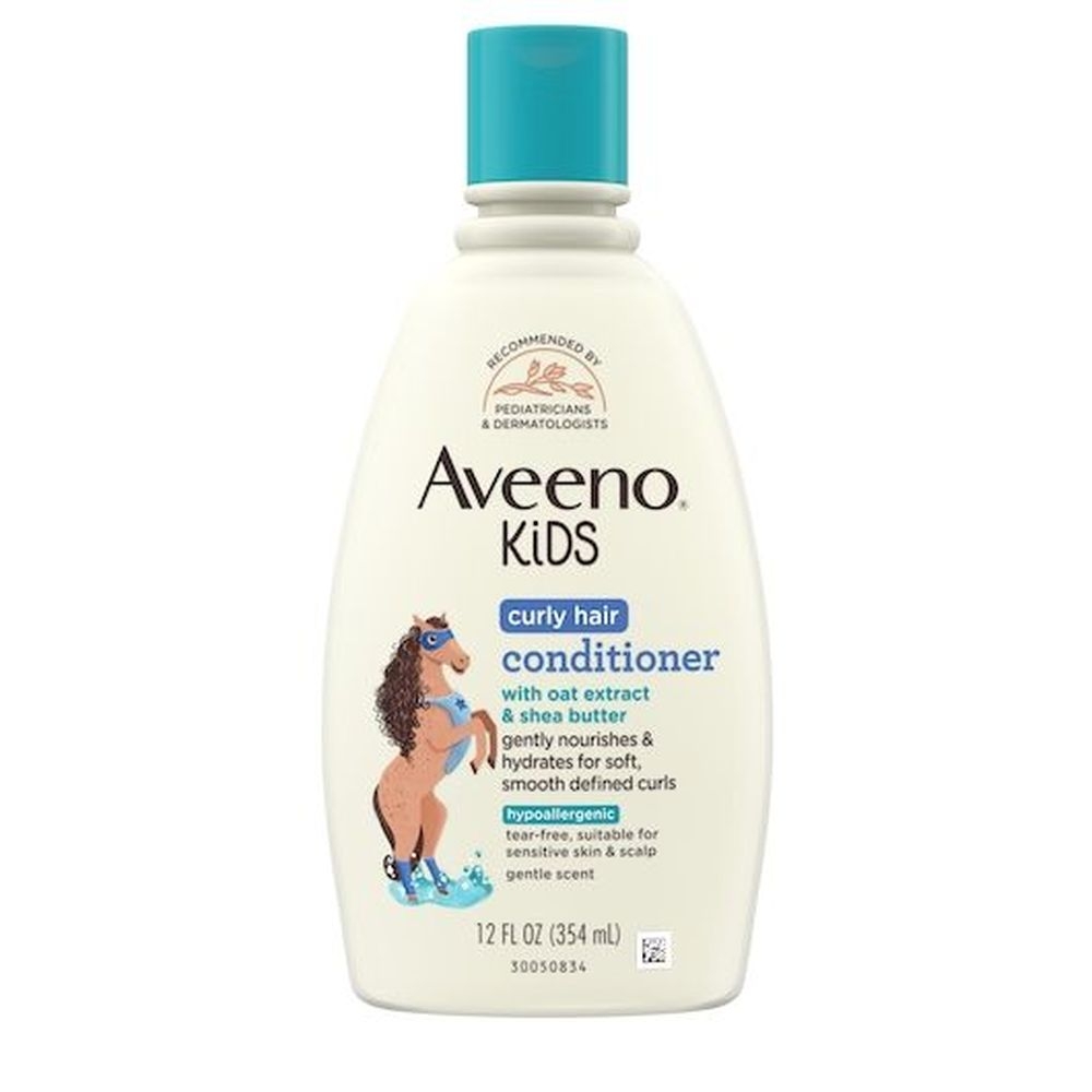 Aveeno Kids Curly Hair Conditioner, 12 Fluid Ounce -- 12 per case