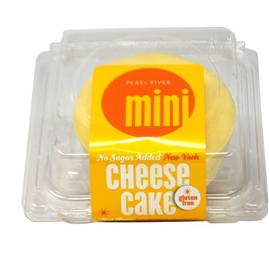 Pearl River Pastry Mini No Sugar Added Cheesecake, 3 Ounce -- 12 per case