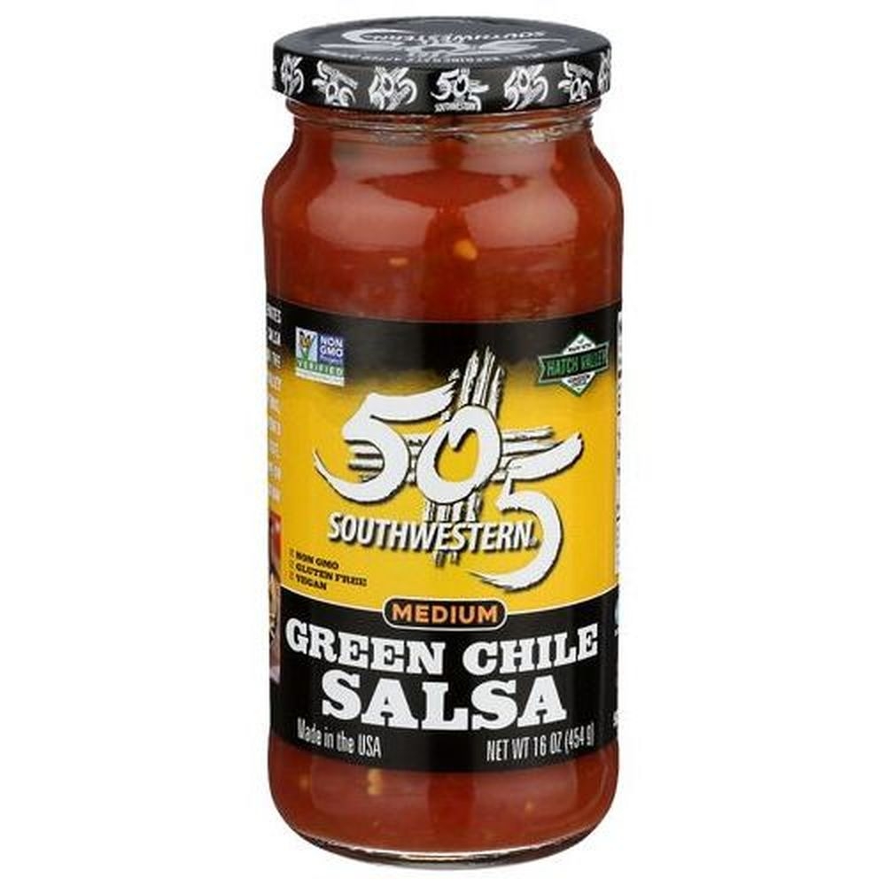 505 Southwestern Green Chile Medium Salsa, 16 Ounce -- 12 per case