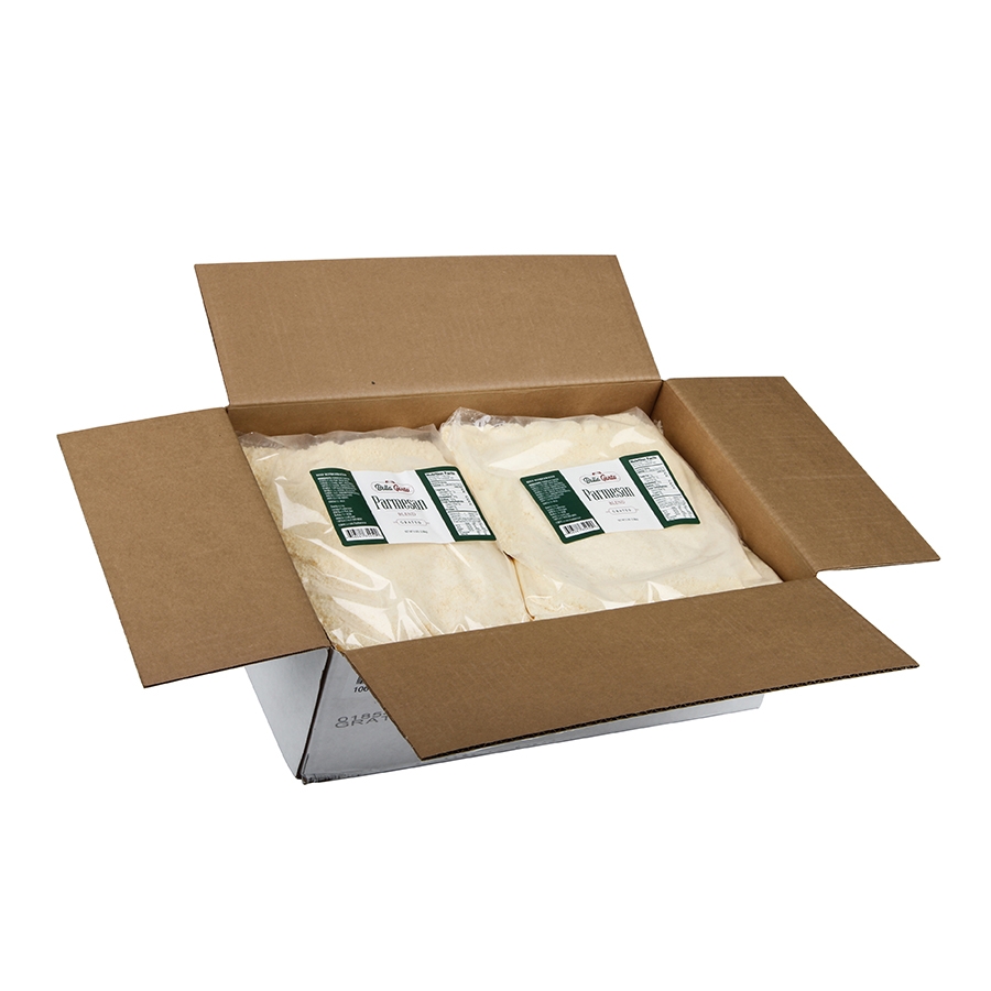 Bella Gent Parmesan Blend Grated Cheese, 5 Pound -- 4 per case.