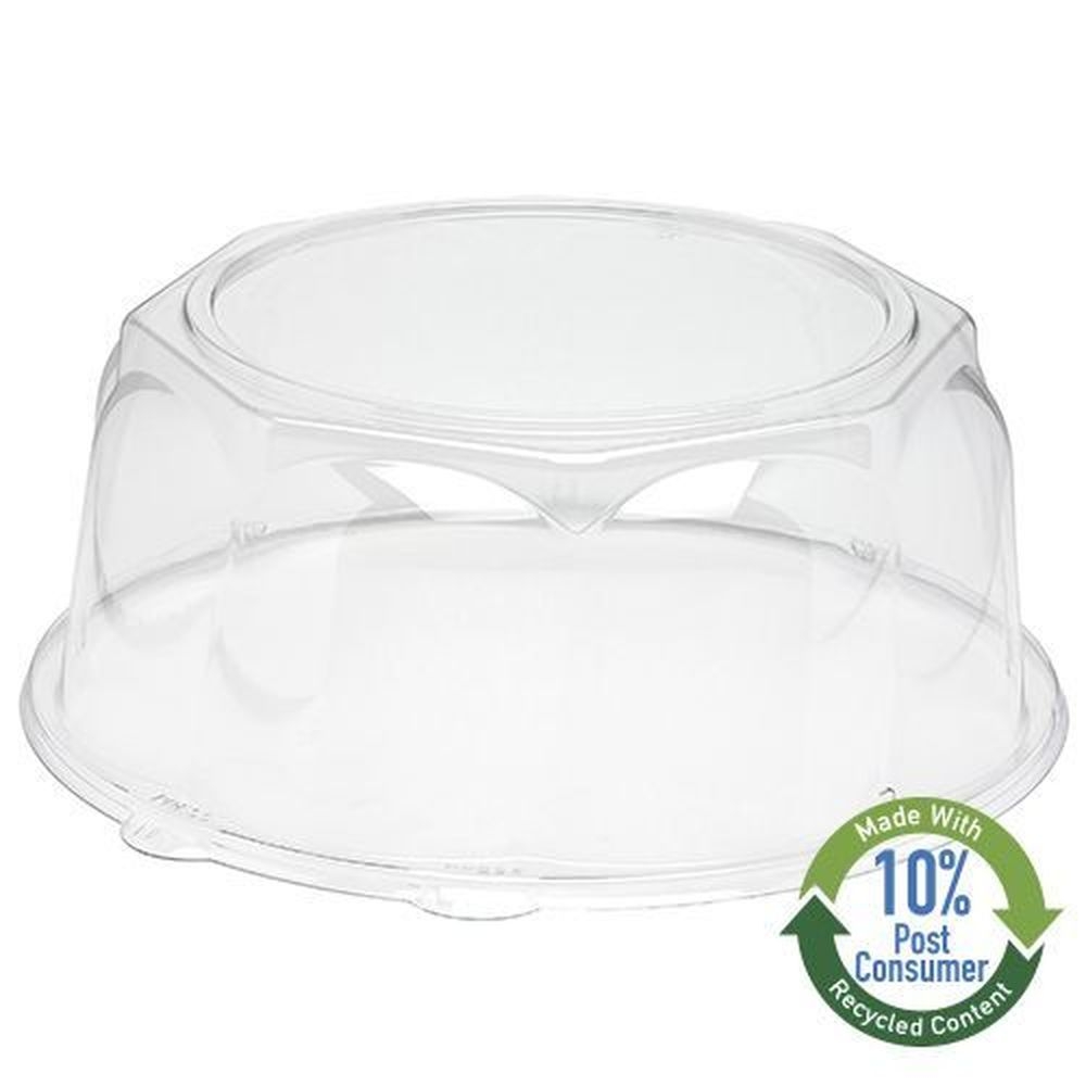 Wna Cakepak 13 x 5.75 inch Clear Panel Smooth Dome, 25 count
