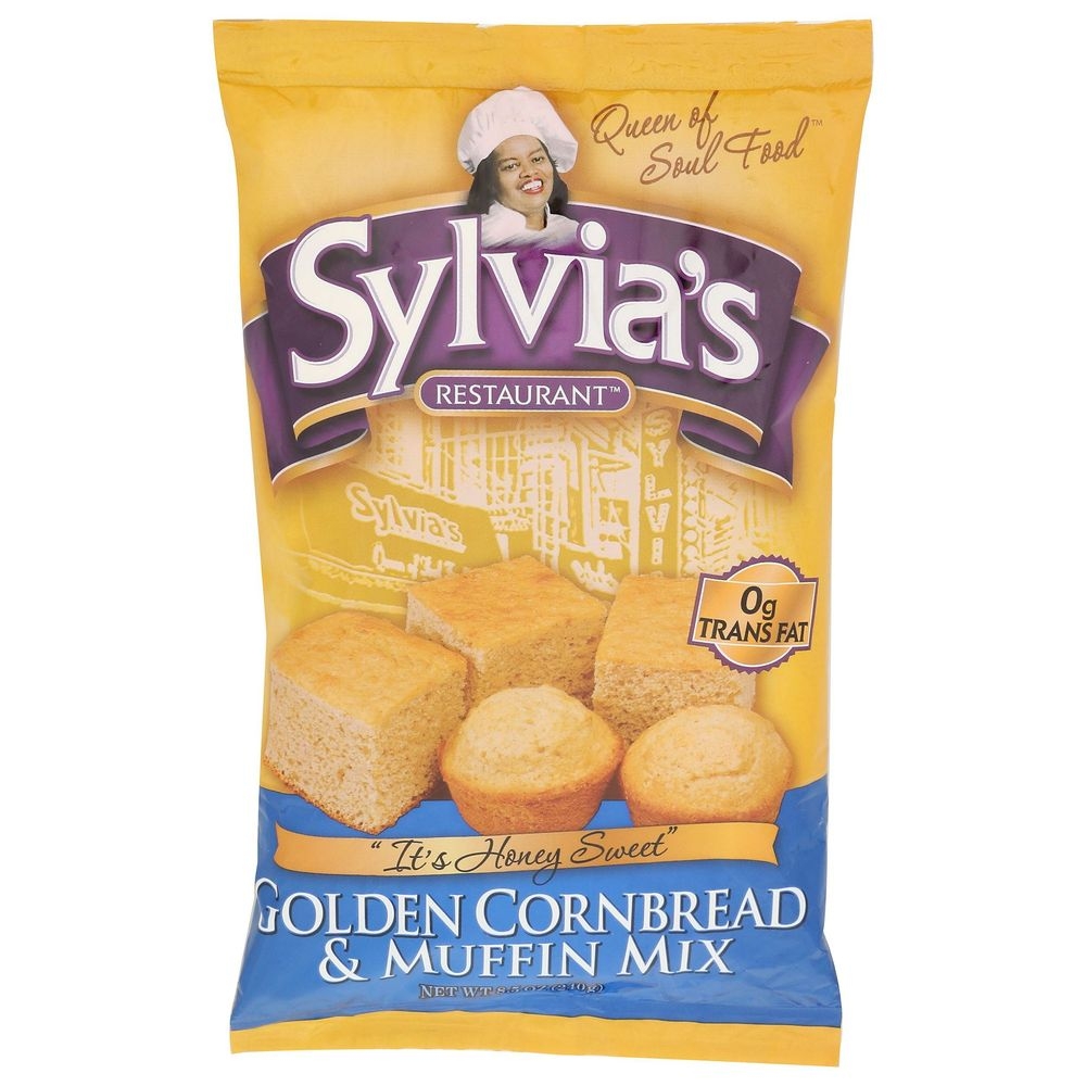 Sylvias Golden Cornbread and Muffin Mix, 8.5 Ounce -- 12 per case