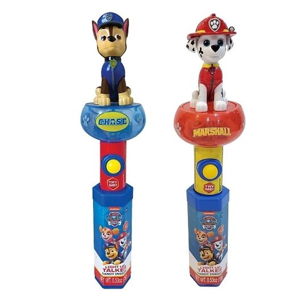 Candyrific Paw Patrol Light and Sound Talker with Candy, 0.53 Ounce -- 72 per case
