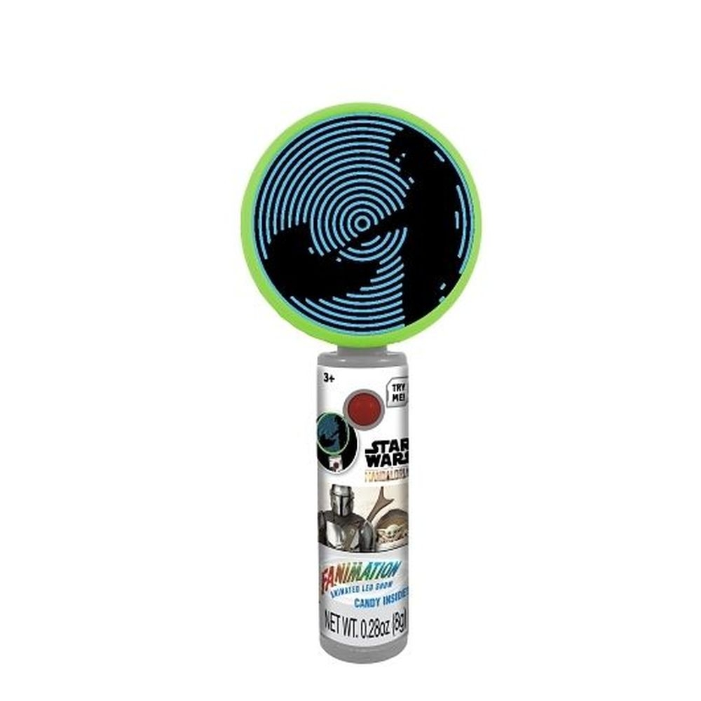 Candyrific Star Wars Mandalorian Fanimation Fan with Candy, 0.28 Ounce -- 48 per case