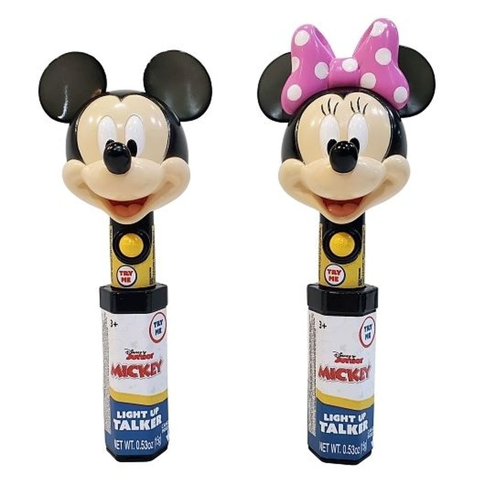 Candyrific Mickey and Minnie Light Up Talker with Candy, 0.53 Ounce -- 48 per case