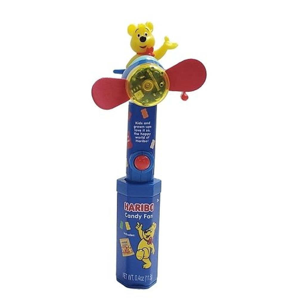 Candyrific Haribo Bear Character Fan with Candy, 0.4 Ounce -- 72 per case
