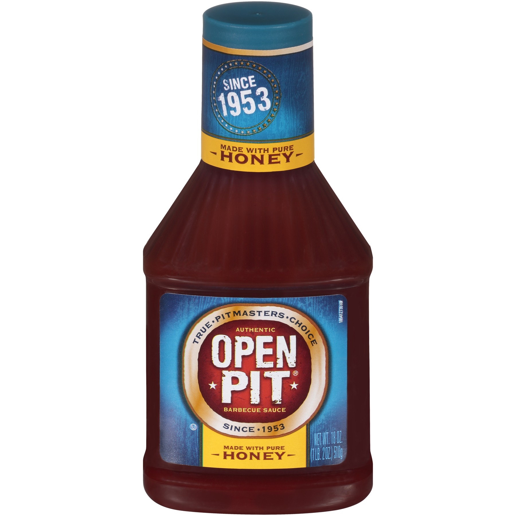 Pinnacle Foods Open Pit Original Honey Barbecue Sauce, 18 Ounce -- 12 per case.