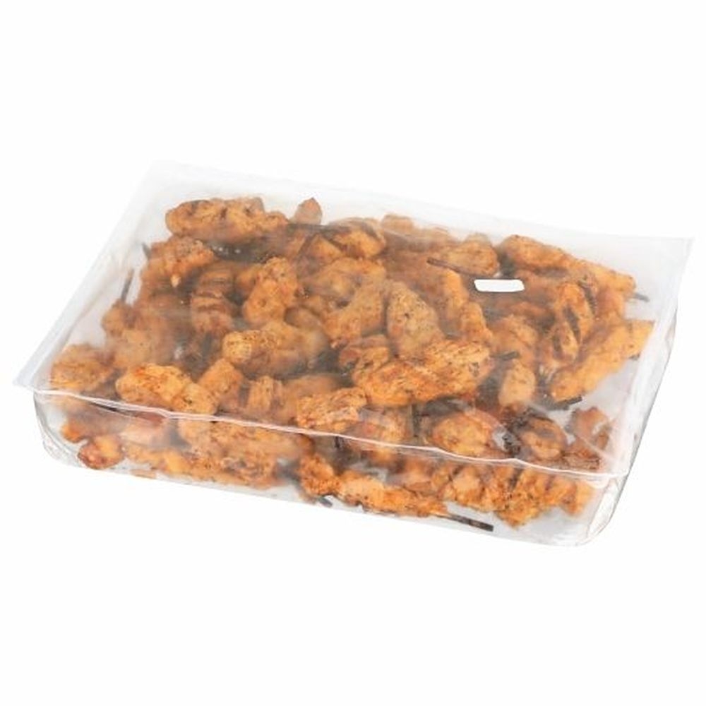 Expresco Fully Cooked Piri Piri-Inspired Halal Chicken Breast Skewers, 80 count