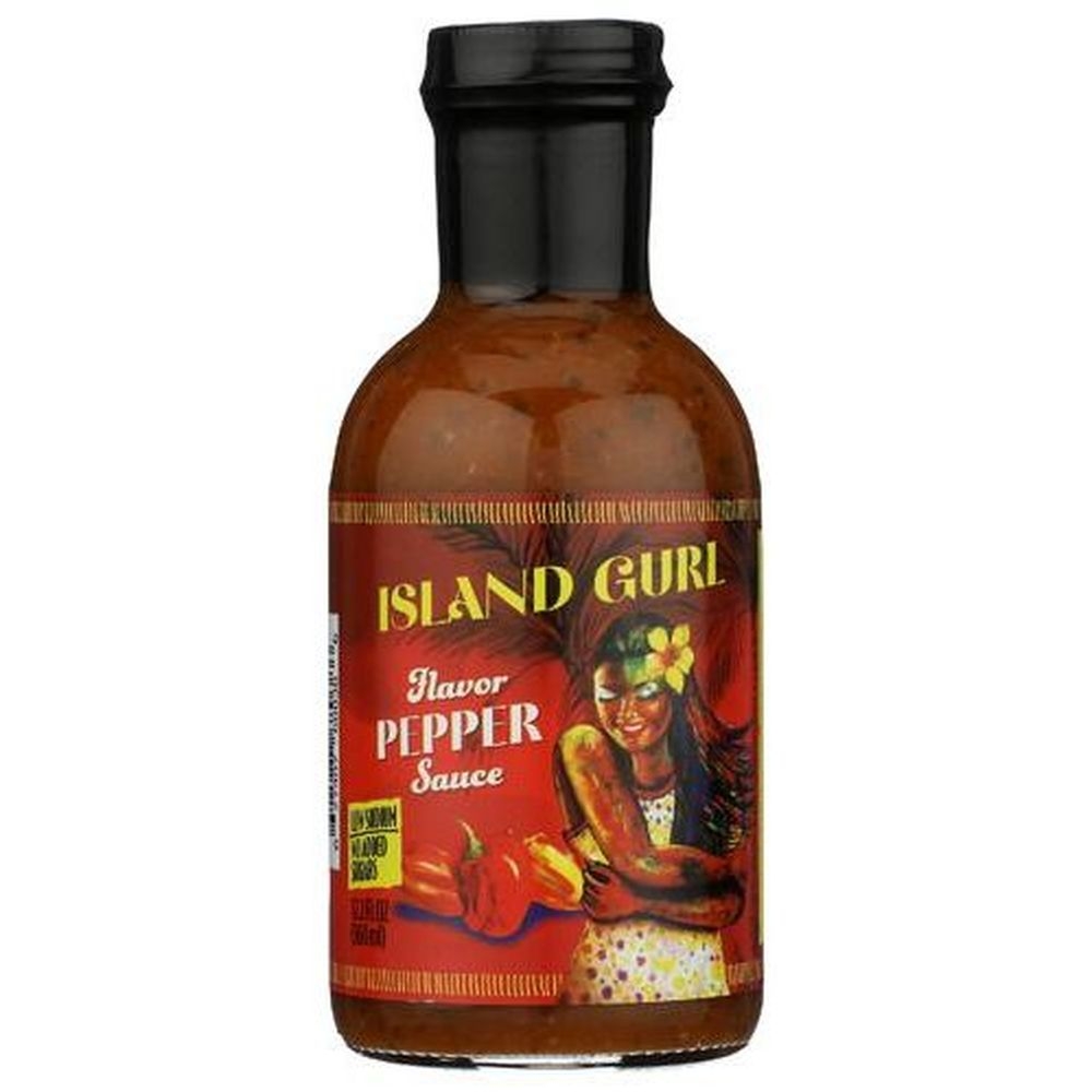 Island Gurl Flavor Pepper Sauce, 12 Ounce -- 12 per case