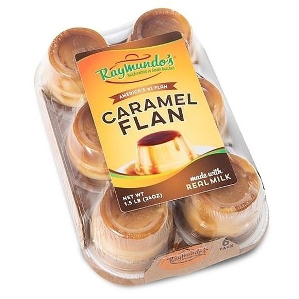 Raymundos Caramel Flan Creamy Custard Dessert, 24 Ounce -- 8 per case