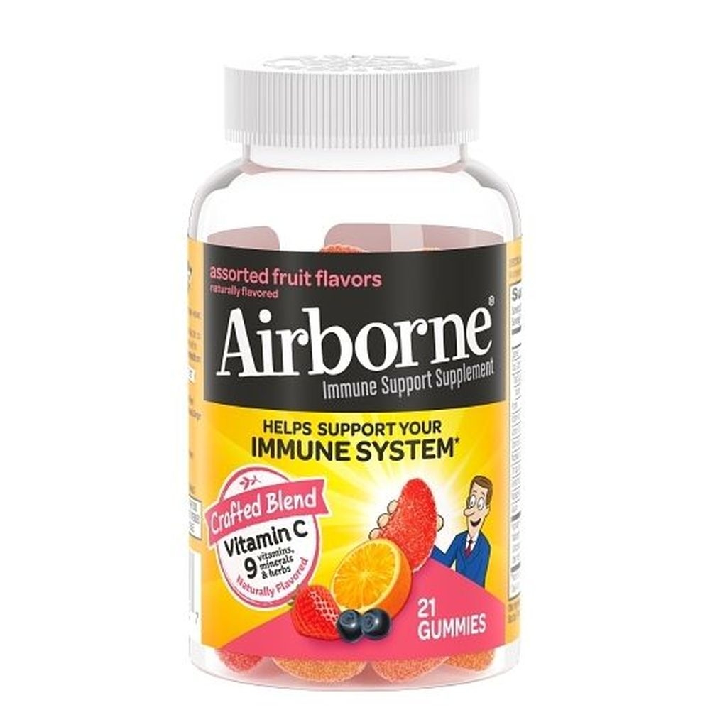 Airborne Gummies for Immune Support, 21 count - 12 per case