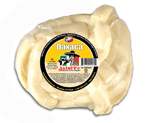 Jaimito Mexican Style Oaxaca Bola Cheese, 5 Pound -- 4 per case