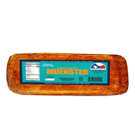 Cheesemakers Muenster Loaf, 6 Pound -- 6 per case