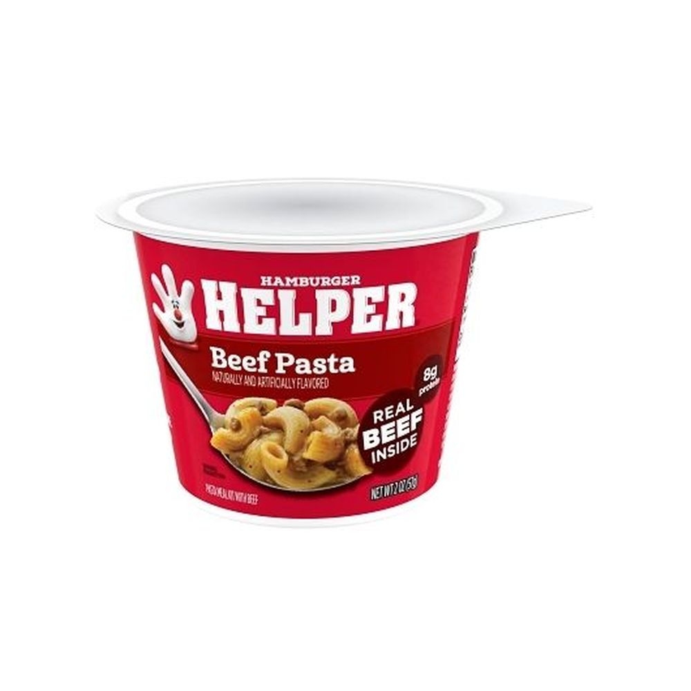 Helper Hamburger Beef Pasta, 2 Ounce - 6 per case