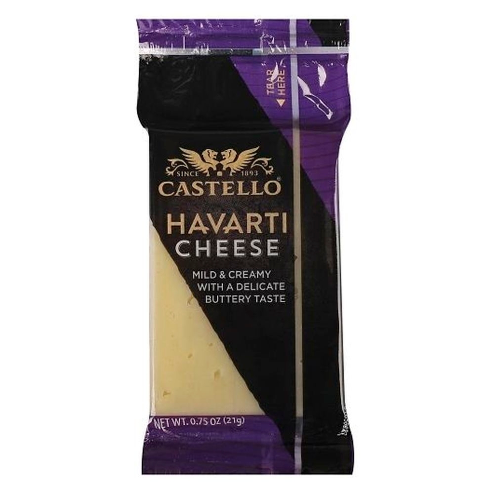 Castello Havarti Cheese Snack Bar, 0.75 Ounce - 24 per case