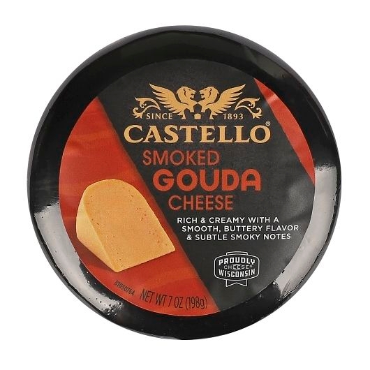 Castello Smoked Gouda Cheese Round, 7 Ounce -- 12 per case