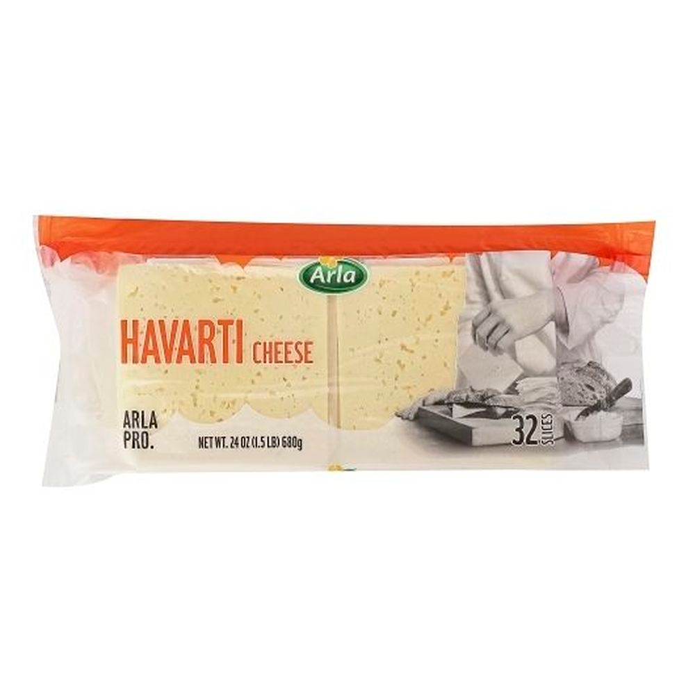 Arla Pro Havarti Cheese, 24 Ounce - 8 per case