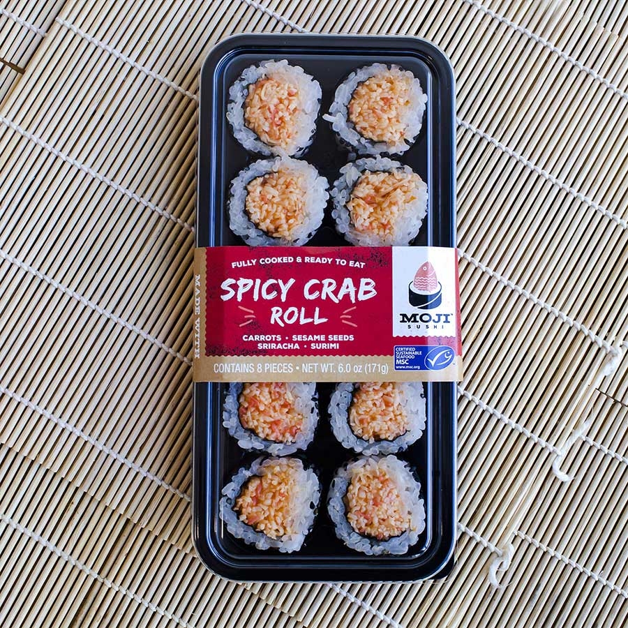 Moji Sushi Spicy Crab Roll, 6 Ounce -- 4 per case