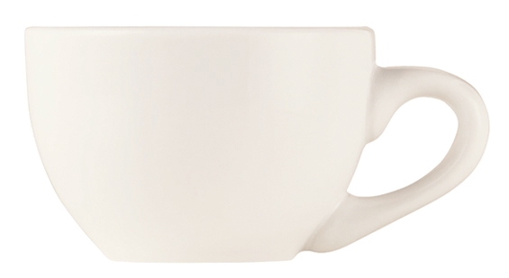 World Tableware Basics Collection Porcelain Bright White Espresso Cup, 8 Ounce -- 36 per case.