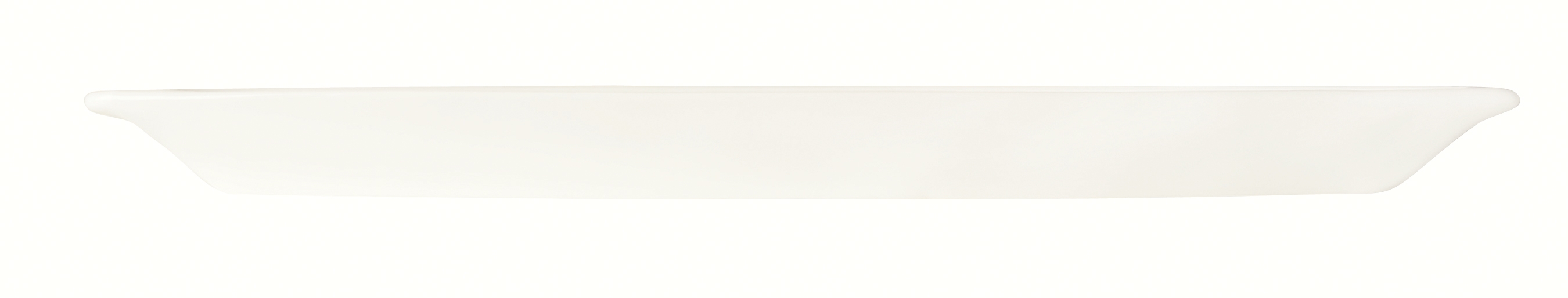 World Tableware Inc Chefs Collection Ultra Bright White Canoe Plate -- 12 per case.