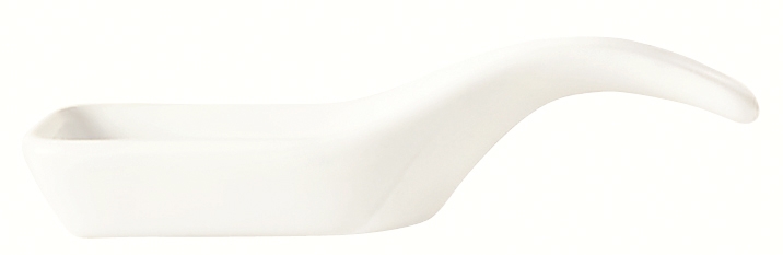 World Tableware Chefs Selection Porcelain Ultra Bright White Spoon, 2.75 Ounce -- 36 per case.