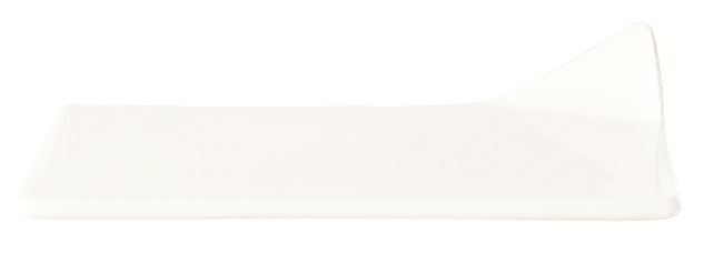 World Tableware Inc Chefs Selection Ultra Bright White Handled Tile, 4 inch -- 36 per case.