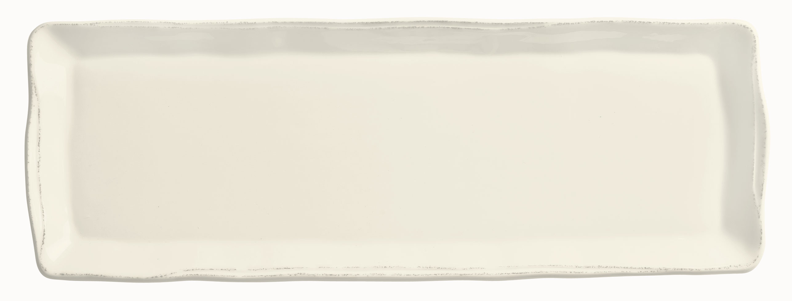 World Tableware Inc Farmhouse Cream White Tray, 16 x 5 .3/4 inch -- 12 per case.