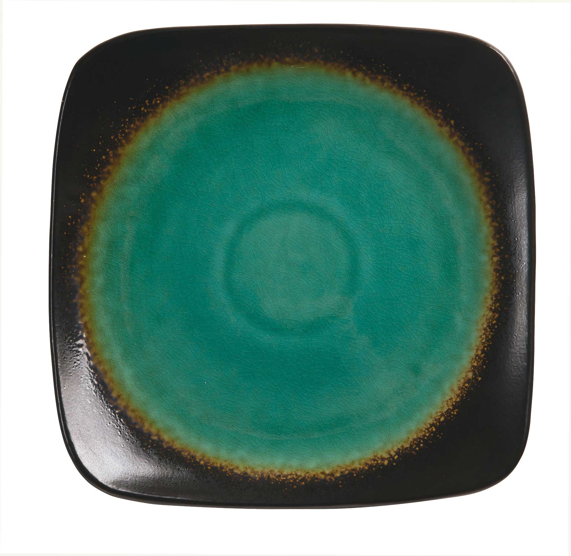 World Tableware Inc Hakone Square Plate, 10 1/2 inch -- 12 per case.