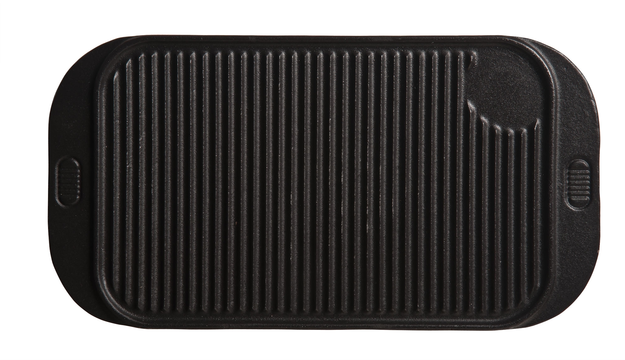 World Tableware Cast Iron Rectangle Tray, 11.75 x 6.25 inch -- 6 per case.