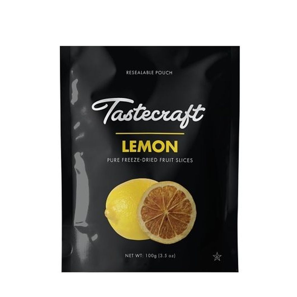 Tastecraft Freeze Dried Lemon Slices, 3.5 Ounce -- 12 per case