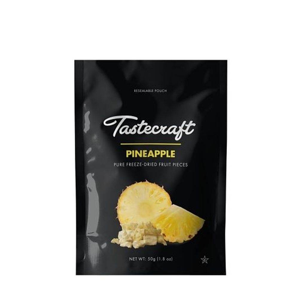 Tastecraft Freeze Dried Pineapple Pieces, 1.76 Ounce -- 12 per case