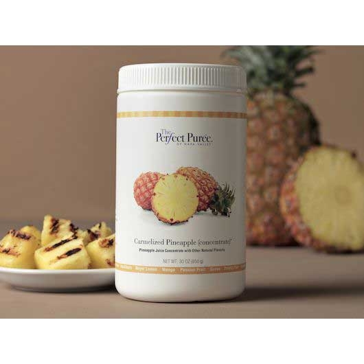 The Perfect Puree Caramelized Pineapple Concentrate, 30 Ounce -- 6 per case