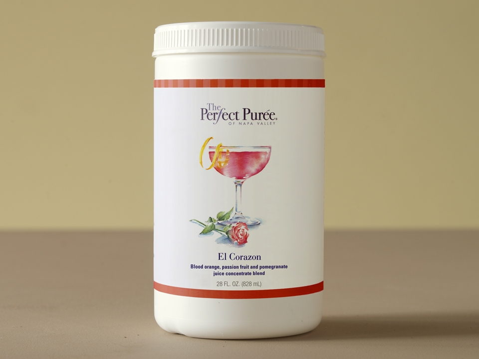 The Perfect Puree El Corazon Blend, 28 Fluid Ounce -- 6 per case.