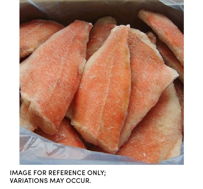 Frozen Seafood Perch Fillet - 4 to 6 Cut, 10 Pound -- 4 per case.