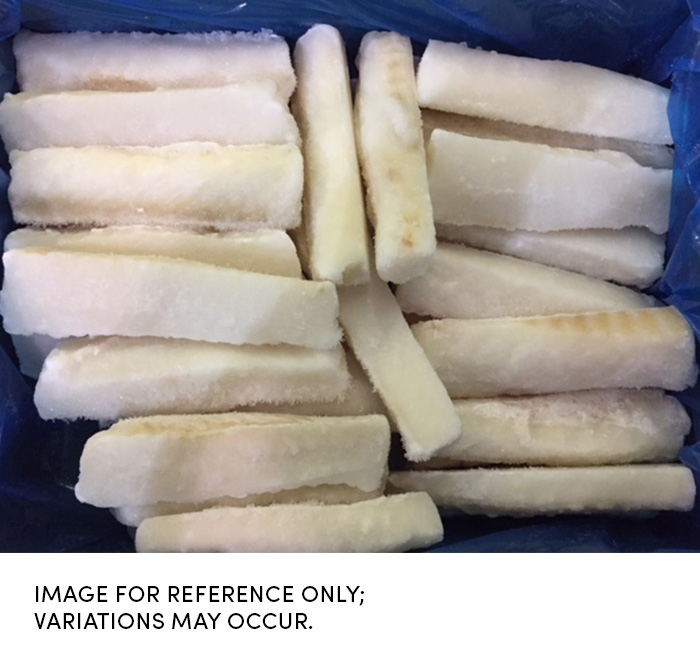 Frozen Seafood Pacific Loin Cod - 5 Ounce, 10 Pound.