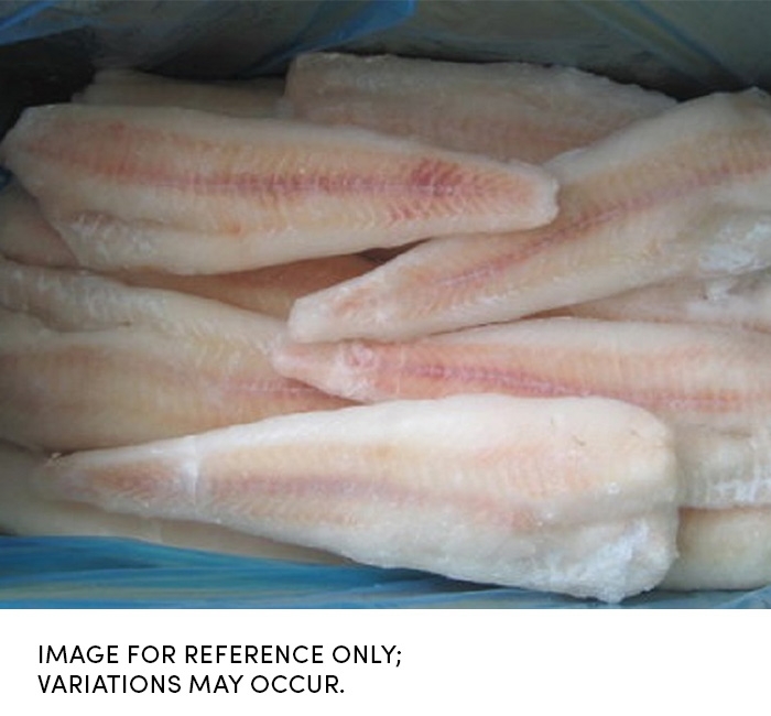 Frozen Seafood Pollock - 4 to 6 Ounce, 10 Pound.