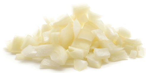 Savor Imports Diced Onion, 1/4 inch.