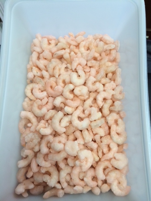 Frozen Seafood Cooked Tail Off Shrimp, 2 Pound -- 5 per case.