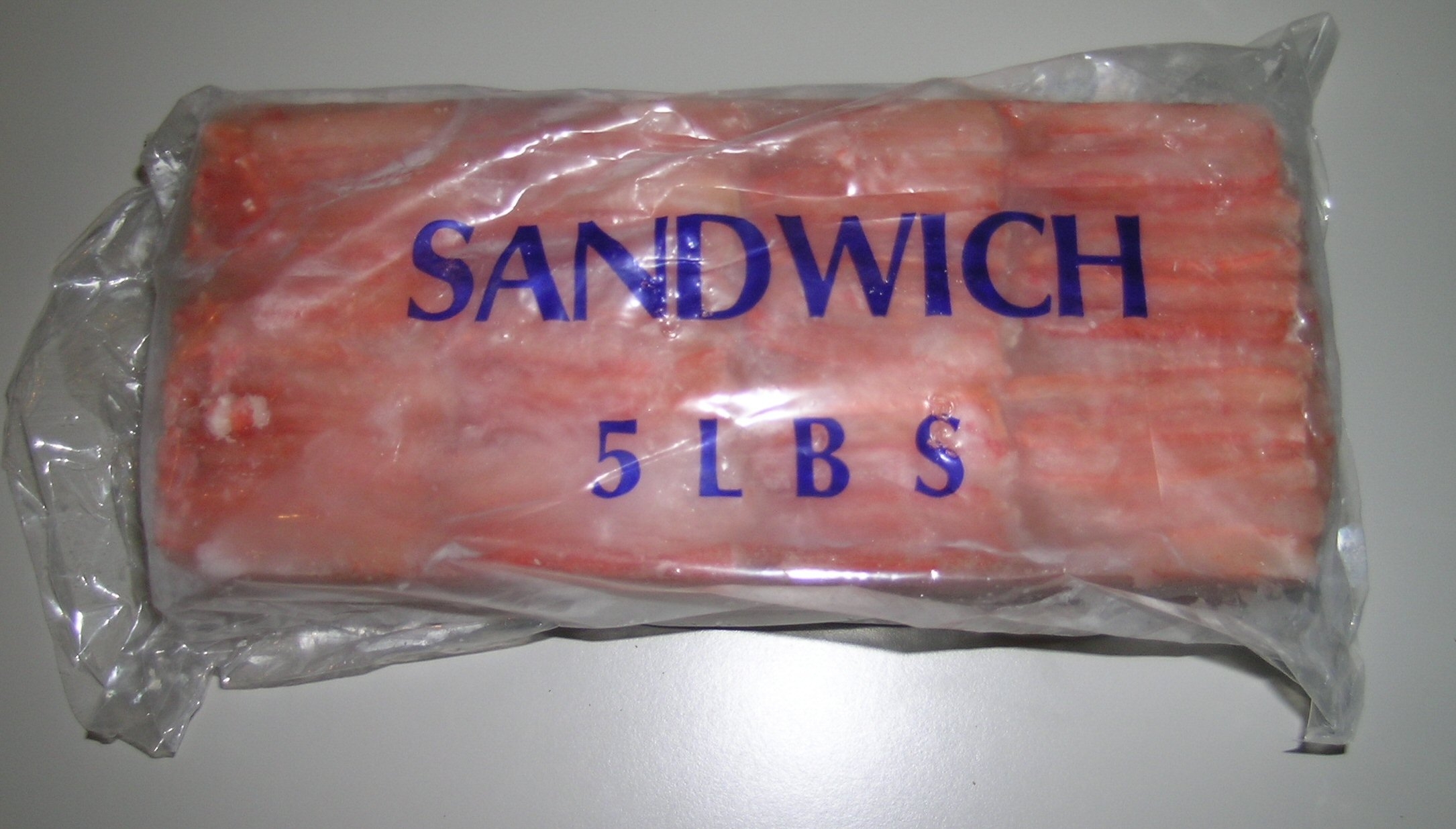 Frozen Seafood Snow Crab Meat - Combo, 5 Pound -- 6 per case.